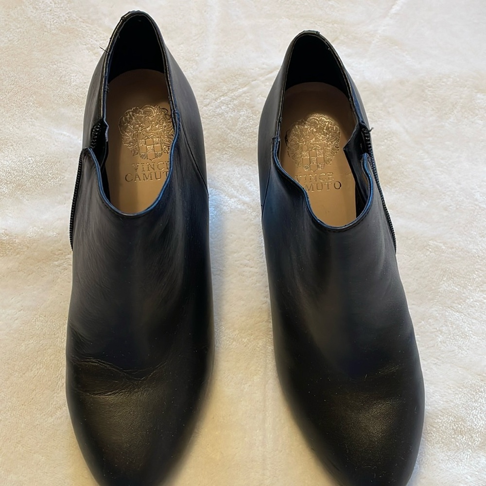 Vince Camuto leather booties